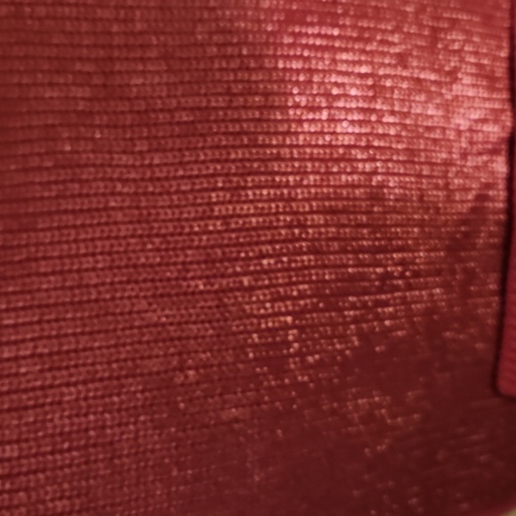 Nwot Kurt Geiger Pink Metallic Winter Scarf​​​​​​​​ - Picture 3 of 6